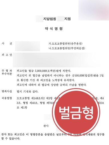 [무면허음주운전 벌금형 방어] 동승자 방조 혐의도 방어 성공