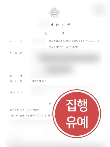 교통사고변호사 방어사례 | 교통사고변호사, 뺑소니 사건 집행유예로 종결