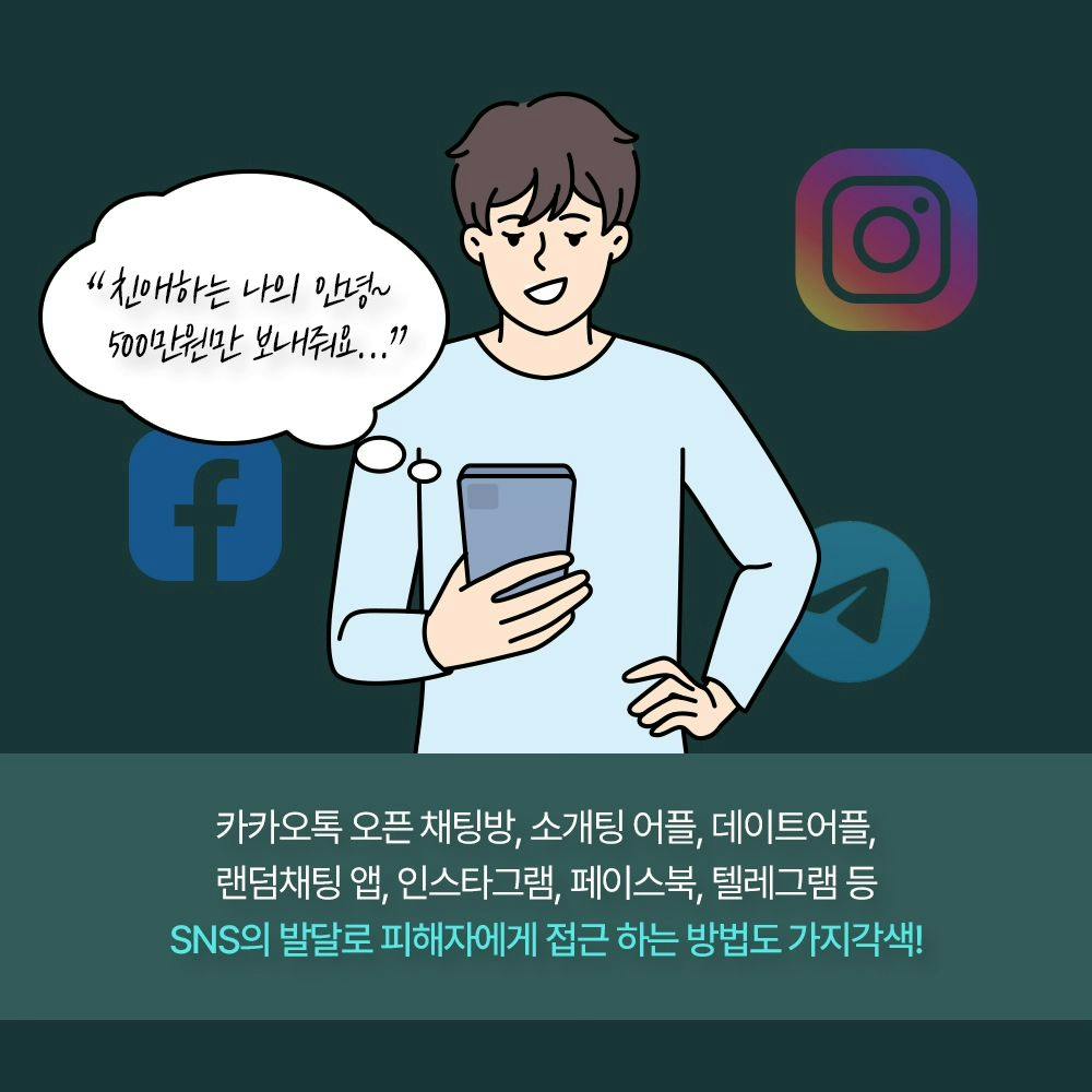 SNS의 발달로 인해 많이 발생되고 있는 로맨스스캠❗️3번째이미지