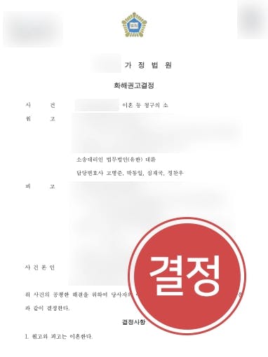 [이혼소송위자료 2,000만 원] 무책임한 금융 융통, 소통의 부재 강조한 이혼전문변호사