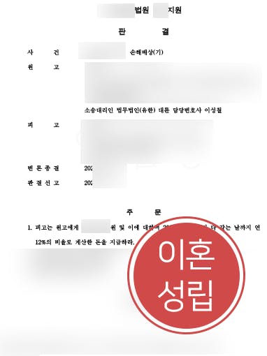 [상간남소송 승소사례] 성남이혼변호사 도움으로 상간남에 위자료 3000만 원 청구 성공