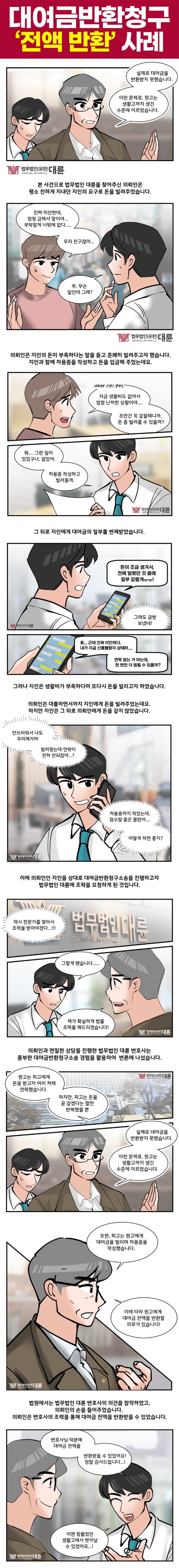 의정부대여금변호사, 빌려준 돈 전부 받아내려면