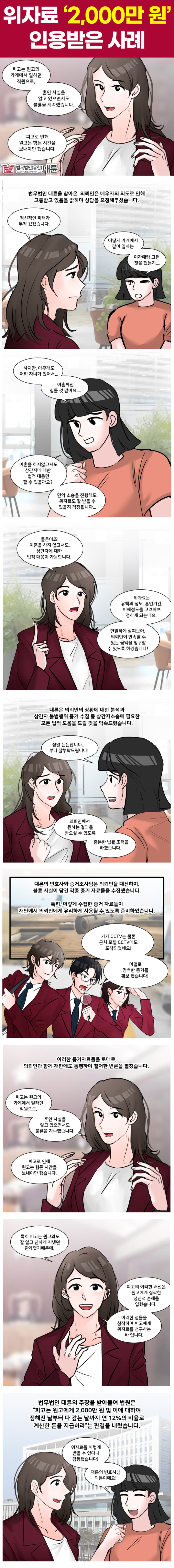 이혼법무법인, 위자료 금액 높이는 방법은